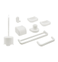 SET BAGNO 8 PEZZI SERIE IMMA MODELLO NEW Bianco