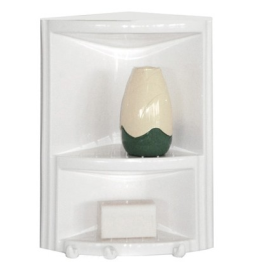 ANGOLIERA MODELLO ARETUSA BIANCA H. 30 cm