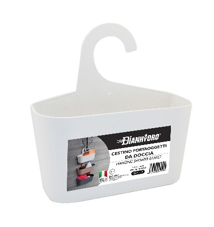 CESTINO PORTAOGGETTI DA DOCCIA Tortora
