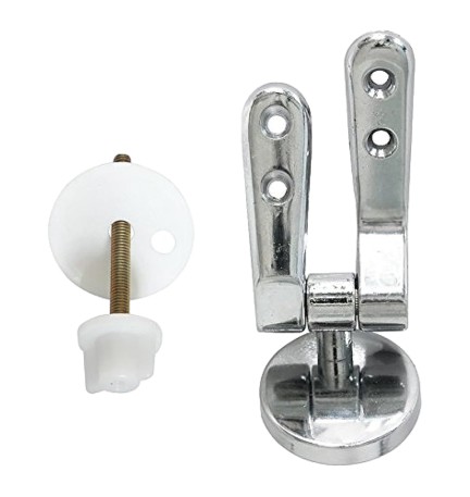 CERNIERA FISSAGGIO PER SEDILE WC 'extra' h.61 / 71 mm - 2 pz