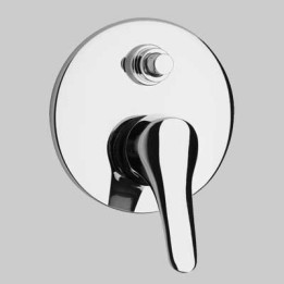 MONOCOMANDO DOCCIA INCASSO CON DEVIATORE PILOT - Cromo