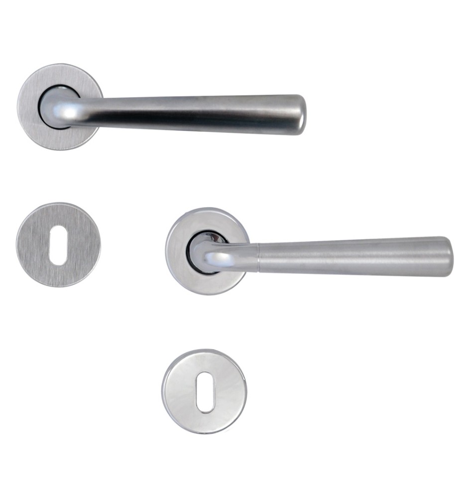 MANIGLIA 'FLOSS' cromo satinato