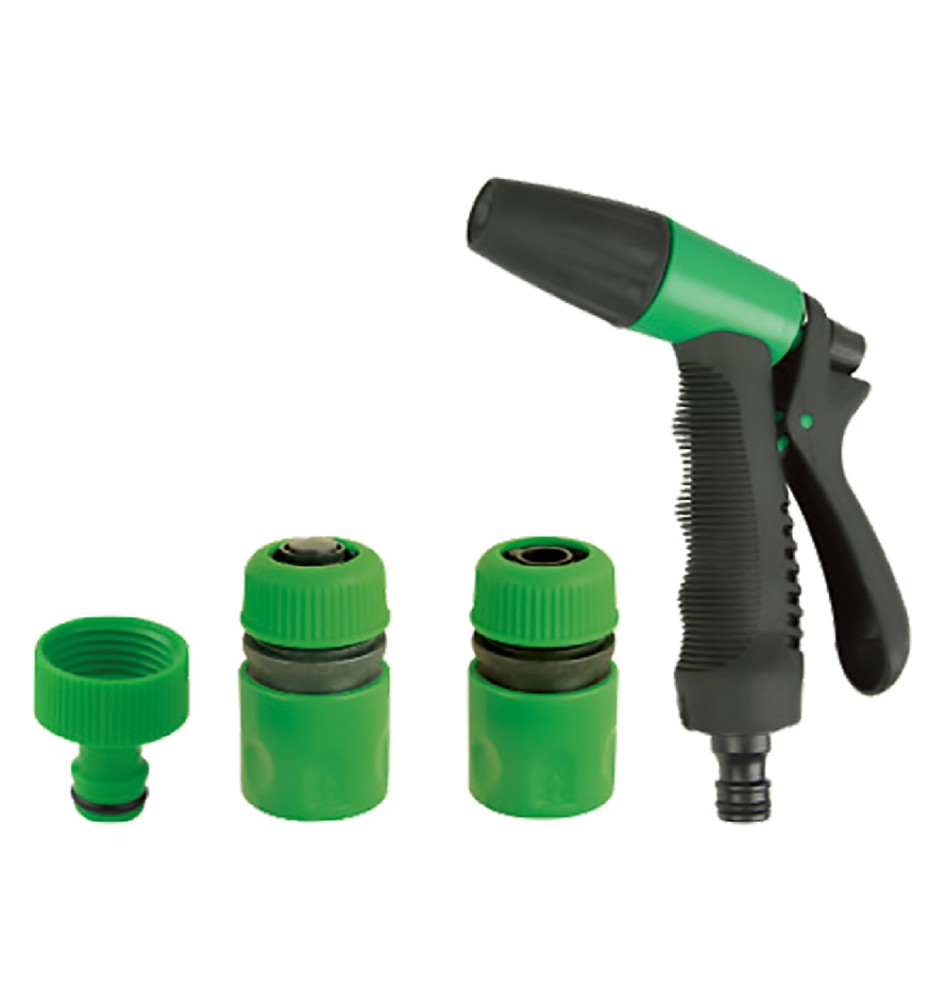 SET PISTOLA E RACCORDI RAPIDI Kit 4 pezzi