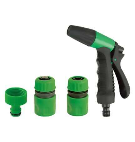 SET PISTOLA E RACCORDI RAPIDI Kit 4 pezzi