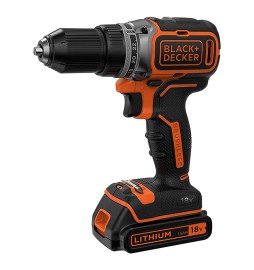 TRAPANO AVVITATORE A BATTERIA CON PERCUSSIONE 'BL186K-QW' 18V - 1,5 ah Litio
