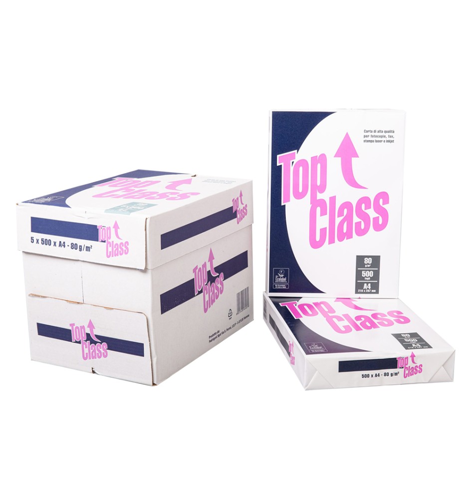 CARTA UFFICIO 'TOP CLASS 80' A4 - 21 x 29,7 cm