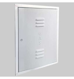 SPORTELLO PER CONTATORE GAS A NORMA UNI 9036 - 50 x 40 x 4,2