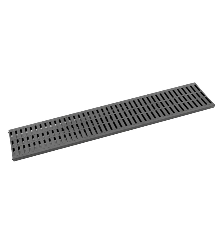 GRIGLIA PLASTICA PER CANALETTA 'TOP' A15 - cm 100 x 19,8 x H. 3,6