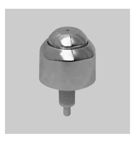 PULSANTE DI COMANDO PER BATTERIA PNEUMATICA - Cromato