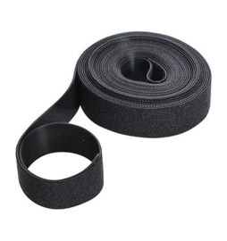 C NASTRO VELCRO STRAPPO CM 1X6.5MT NERO