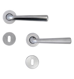 MANIGLIA 'FLOSS 2' cromo lucido/satinato