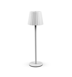 LAMPADA LED RICARICABILE DA TAVOLO AURORA BIANCO