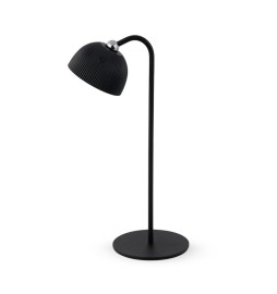 LAMPADA LED RICARICABILE DA TAVOLO ELLIOT NERO