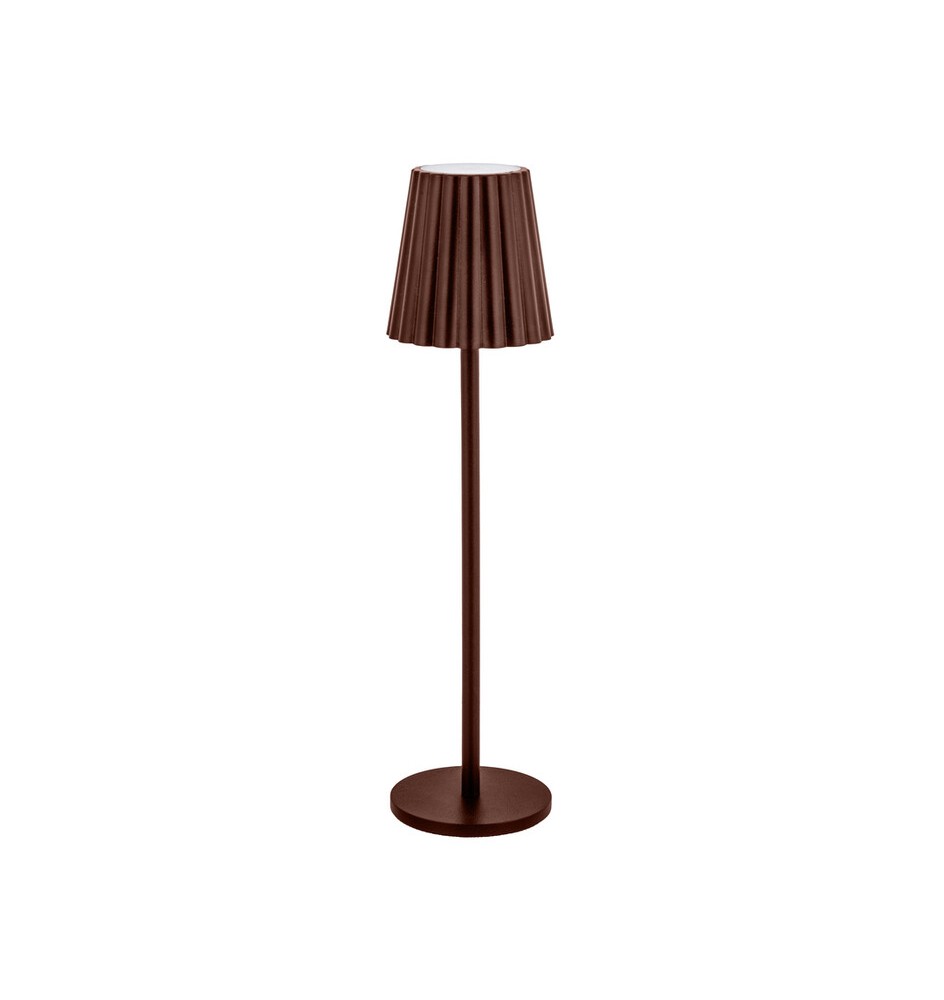 LAMPADA LED RICARICABILE DA TAVOLO MINU RUGGINE