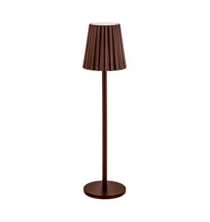 LAMPADA LED RICARICABILE DA TAVOLO MINU RUGGINE