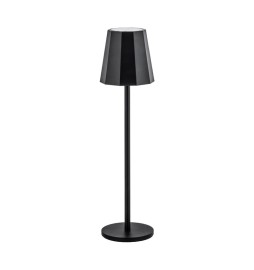 LAMPADA LED RICARICABILE DA TAVOLO POLLICINO NERO