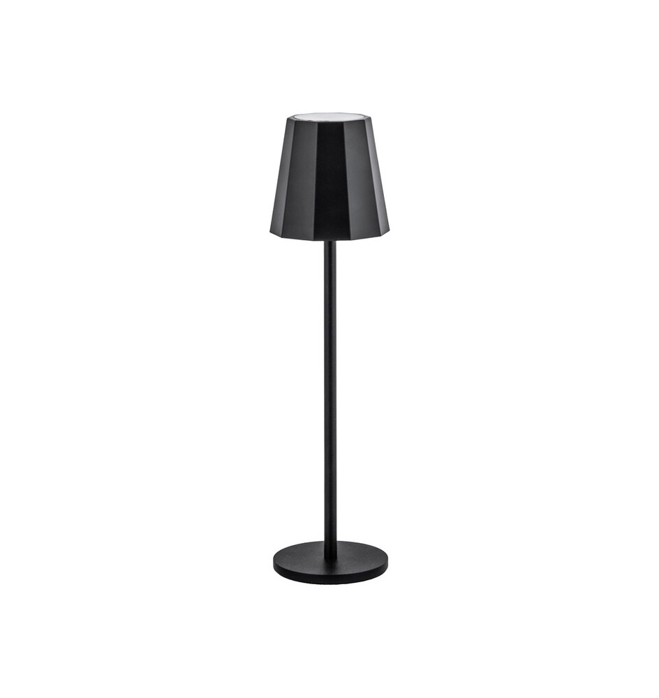 LAMPADA LED RICARICABILE DA TAVOLO POLLICINO NERO