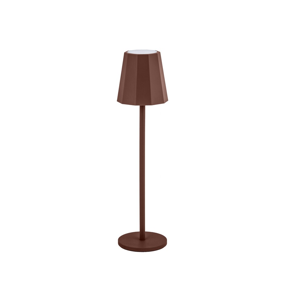 LAMPADA LED RICARICABILE DA TAVOLO POLLICINO RUGGINE