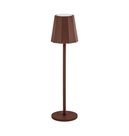 LAMPADA LED RICARICABILE DA TAVOLO POLLICINO RUGGINE