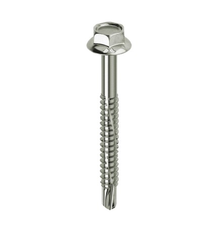 TIRAFONDO AUTOPERFORANTE TE 6,3X180MM CHR KOVERVIT DX