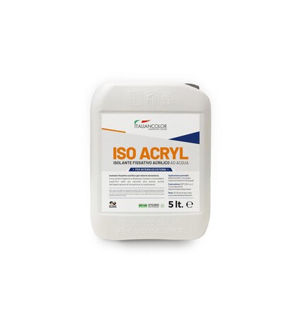 ISOLANTE FISSATIVO ACRILICO ISOACRIL 5L