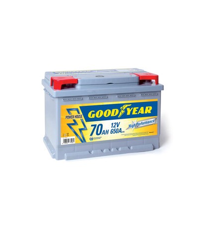 BATTERIA GOODYEAR 70AMP POWER PLUS