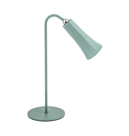 LAMPADA LED RICARICABILE DA TAVOLO ALICE VERDE