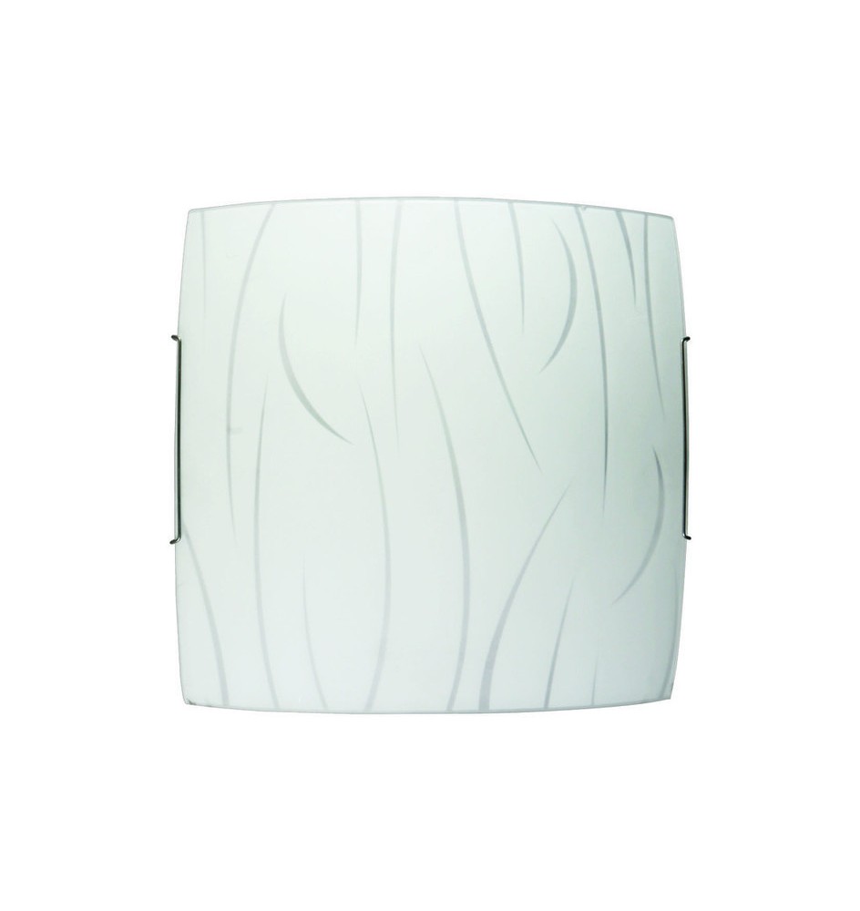 PLAFONIERA SIMONE D 40 CM 2 LUCI E27 F ACC B/CO