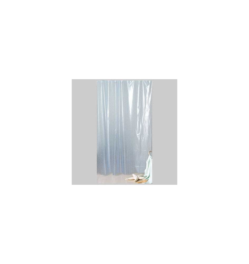 TENDA DOCCIA PRISMA PVC - 120x200 Bianco