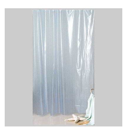 TENDA DOCCIA PRISMA PVC - 120x200 Bianco