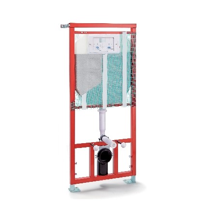 CASSETTA CON STAFFA PUCCI ECO MODULO PER INST. DAVANTI A PARETI MURATU 9-4 lt