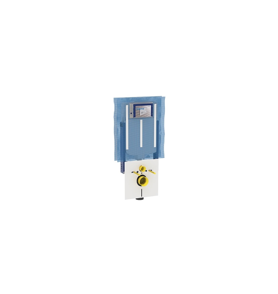 CASSETTA INCASSO CON STAFFA COMBIFIX SIGMA8 PER WC SOSPESO GEBERIT 6-3lt