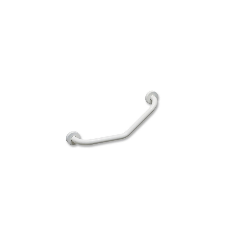 MANIGLIONE DI SICUREZZA MODELLO A 45° cm. 30 x 30 Bianco