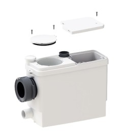 CASSETTA TRITURATRICE SANIPACK PRO UP SANITRIT 4 entrate