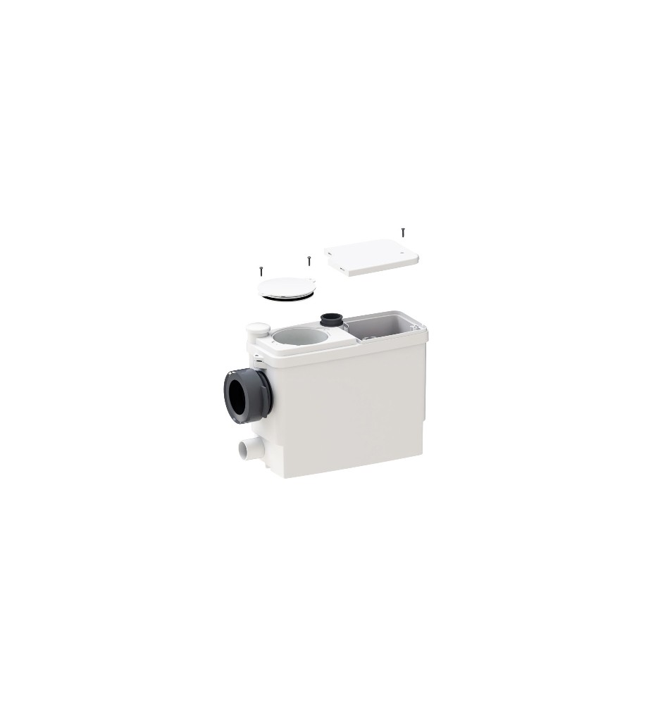 CASSETTA TRITURATRICE SANIPACK PRO UP SANITRIT 4 entrate