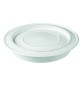 ROSONE VERNICIATO ø cm 15 - bianco