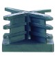 PUNTALE ALETTATO mm 60 x 60