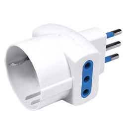 ADATTATORE art.CE937C - spina 2P + T 10A - busta appendibile