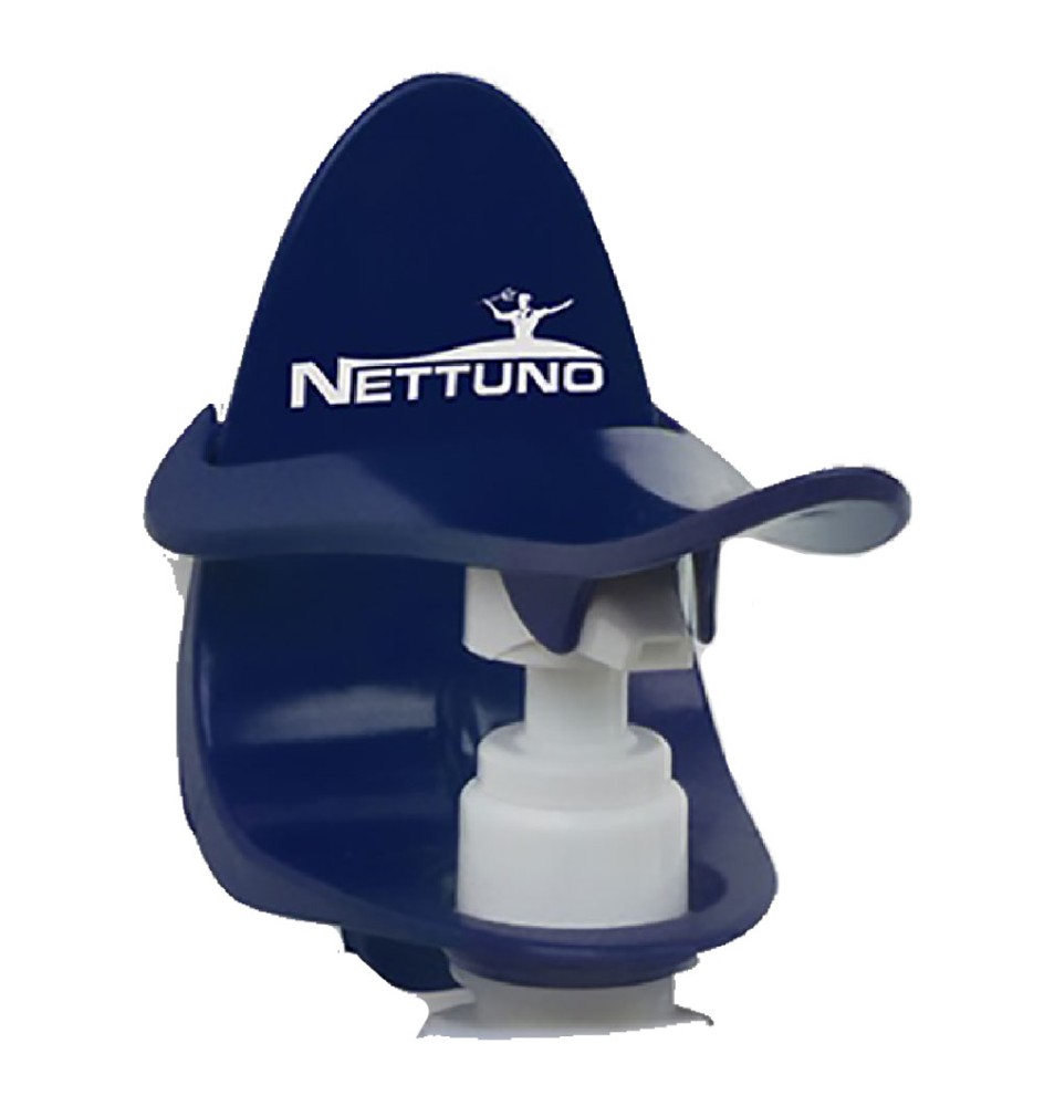 STAFFA A MURO CON DOSATORE 'T-DUCK' colore blu