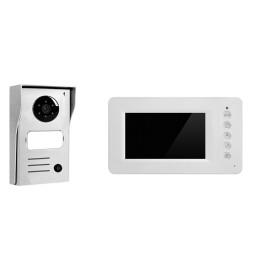 VIDEOCITOFONO MONO FAMILIARE IN KIT colore bianco