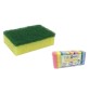 SPUGNA DA CUCINA ABRASIVA cm 8,5 x 5,5 x 2,5