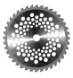 DISCO PER DECESPUGLIATORE mm 255 - denti N. 40