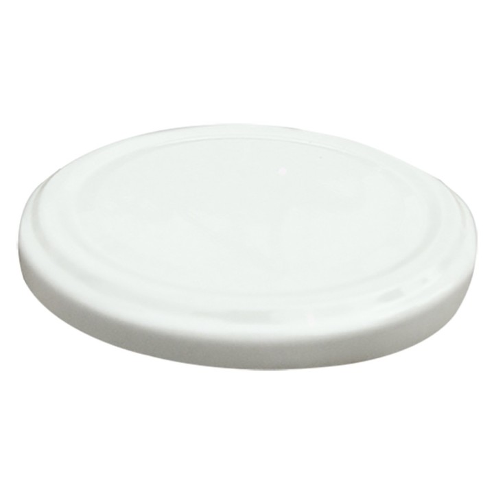 TAPPO PER VASO VETRO 'BOCCACCIO' ø mm 70 - cf. 100 pz bianco