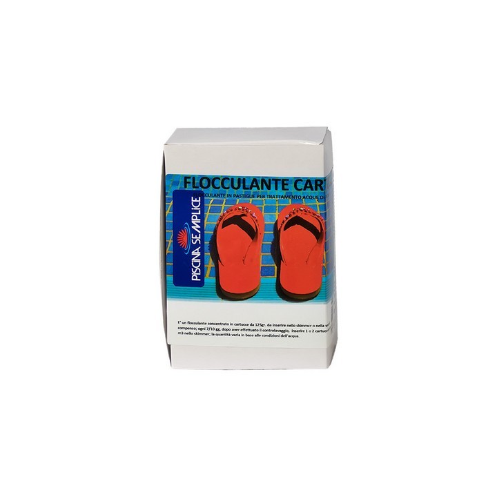 12 PZ FLOCCULANTE CARTUCCE                                             1 pz. (8X125gr)