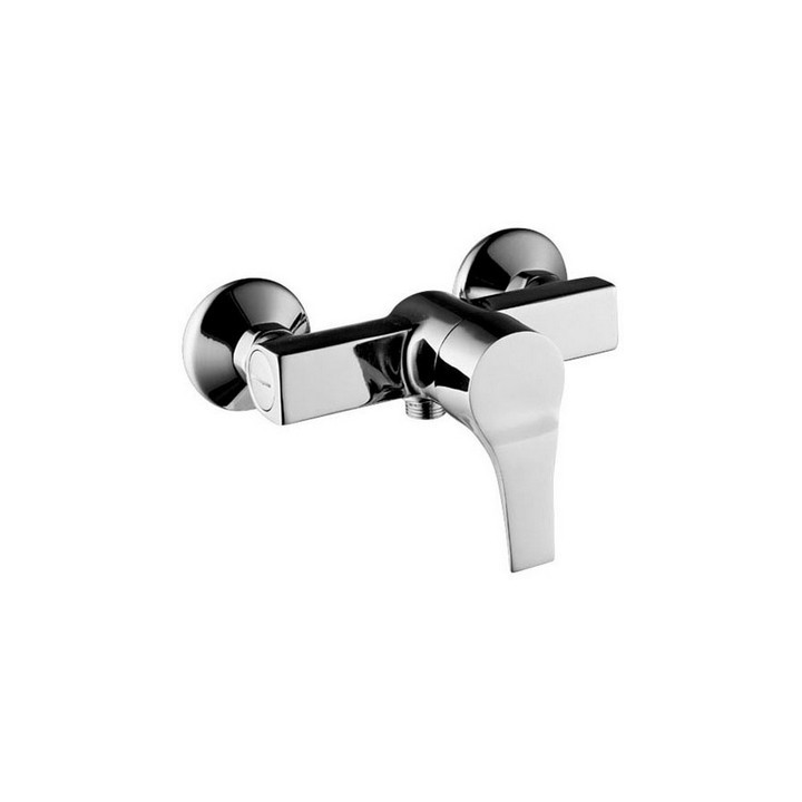 MONOCOMANDO ESTERNO DOCCIA SERIE FLAT Cromo