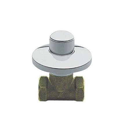 RUBINETTO ARRESTO INCASSO DA 1/2 CON CAPPUCCIO ZUCCHETTI Cromo