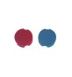PLACCHETTE ROSSO/BLU PER MANIGLIE ZUCCHETTI -