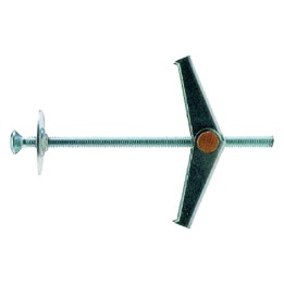 ANCORA ACCIAIO 'DE' DE1 - ø foro 14 mm - vite M 4 x 80