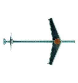ANCORA ACCIAIO 'DE' DE1 - ø foro 14 mm - vite M 4 x 80