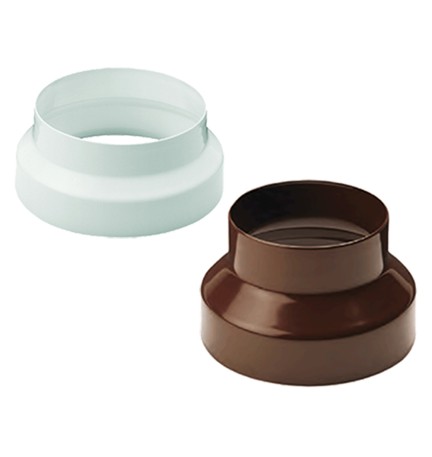 RIDUZIONE VERNICIATA cm 12 x 10 bianca